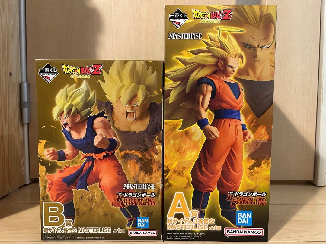 A賞 B賞 ドラゴンボール一番くじ フィギュア＋おまけ付き