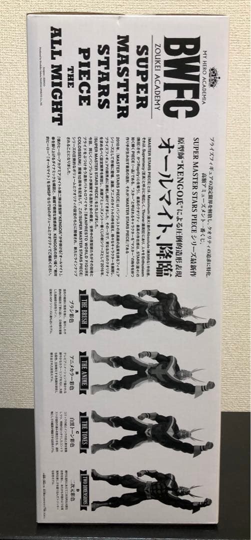 【未開封】アミューズメント一番くじSMSP オールマイトD賞　04 くじ半券付き