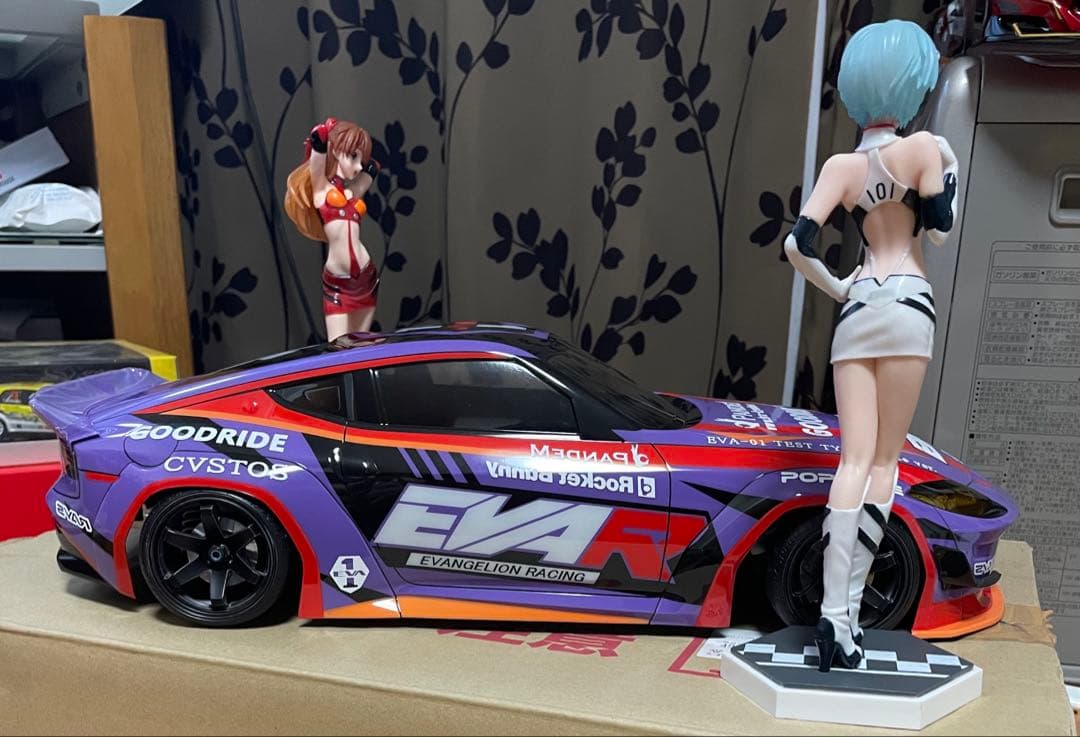 ヨコモ パンデム フェアレディZ エヴァンゲリオンレーシング仕様ボディ