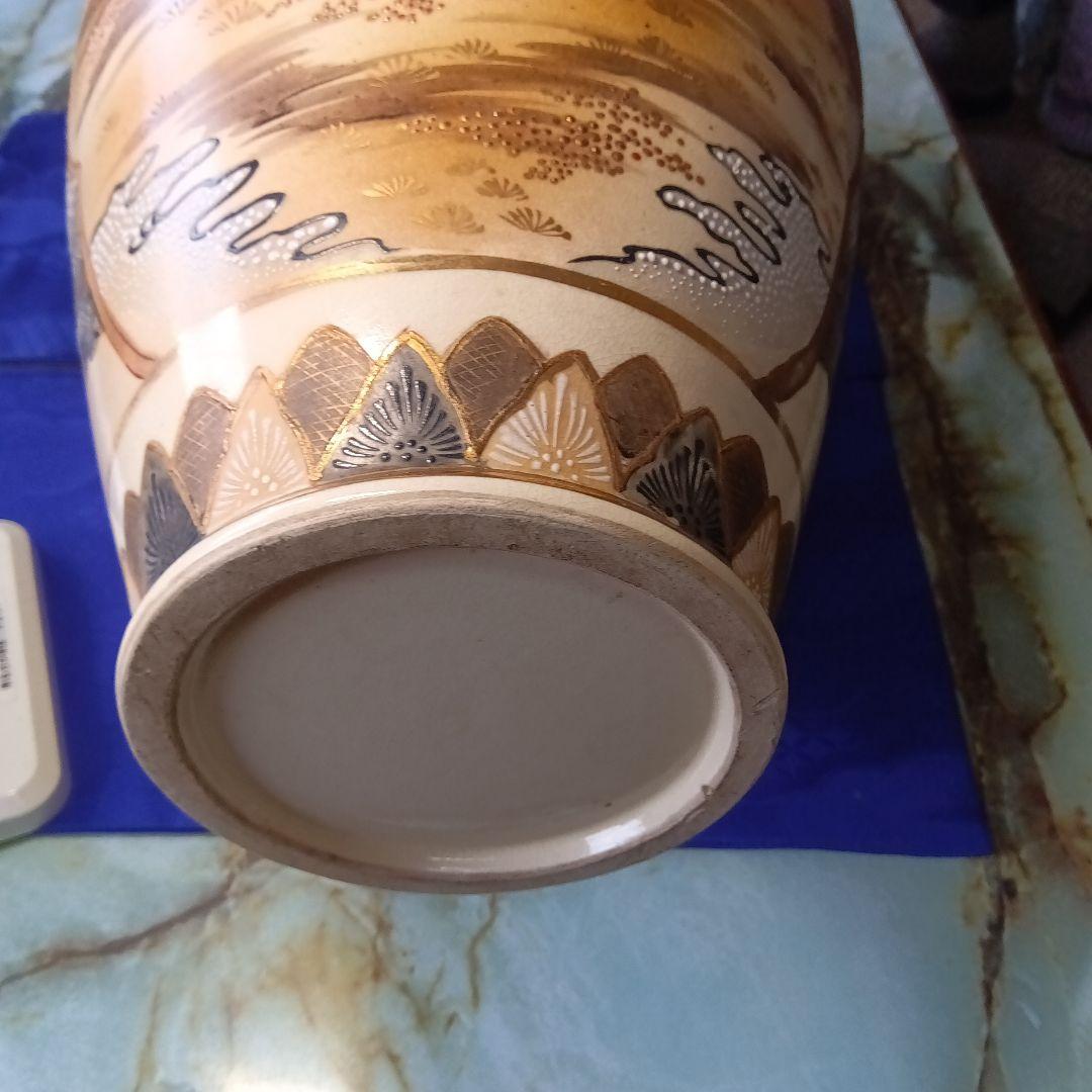 郷帰り薩摩焼献上花入無傷