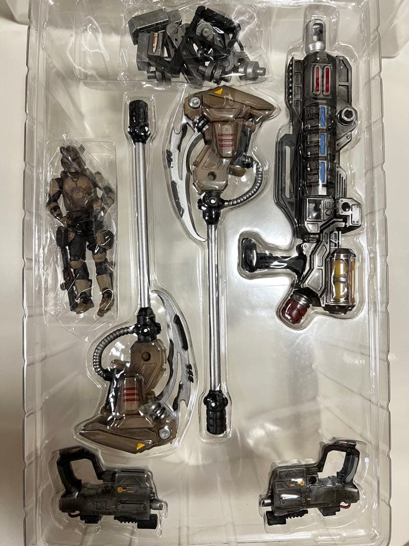 【中古美品】1/18 JOYTOY 暗源　星辰の戦いシリーズ 重鎌の刑天