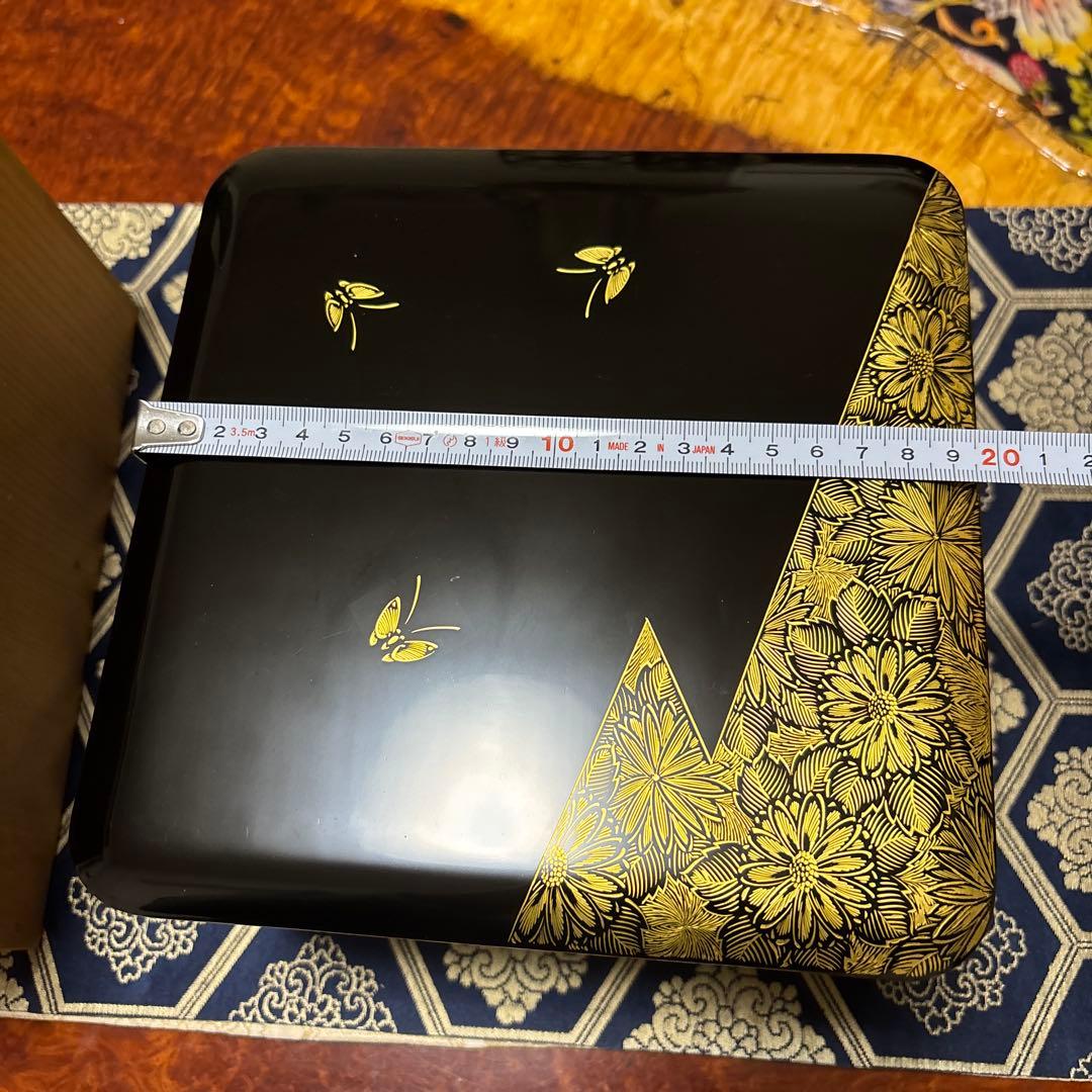 二役堂製 金箔装飾 重箱