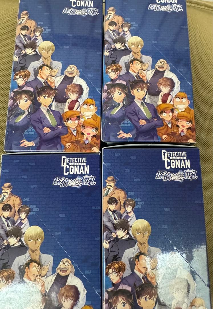 名探偵コナン 探偵たちの切札 4BOX テープ付き