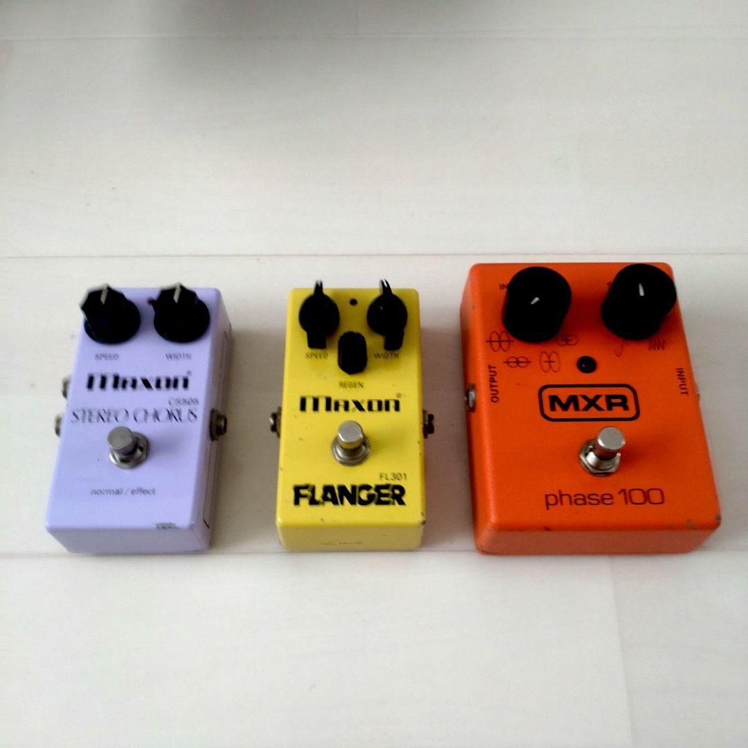 ギター Maxon CS505 Maxon FL301 MXR Phase 100