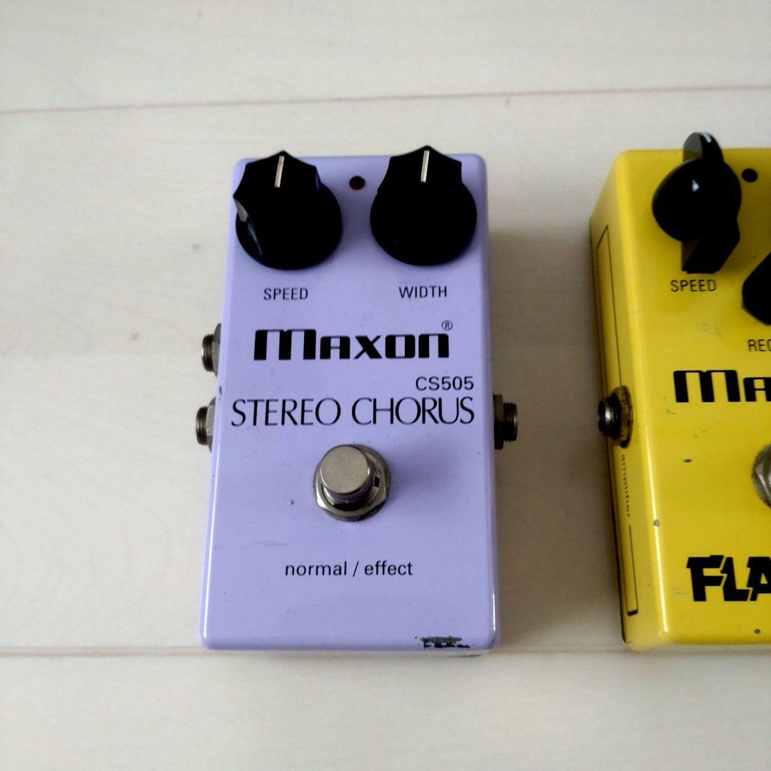 ギター Maxon CS505 Maxon FL301 MXR Phase 100