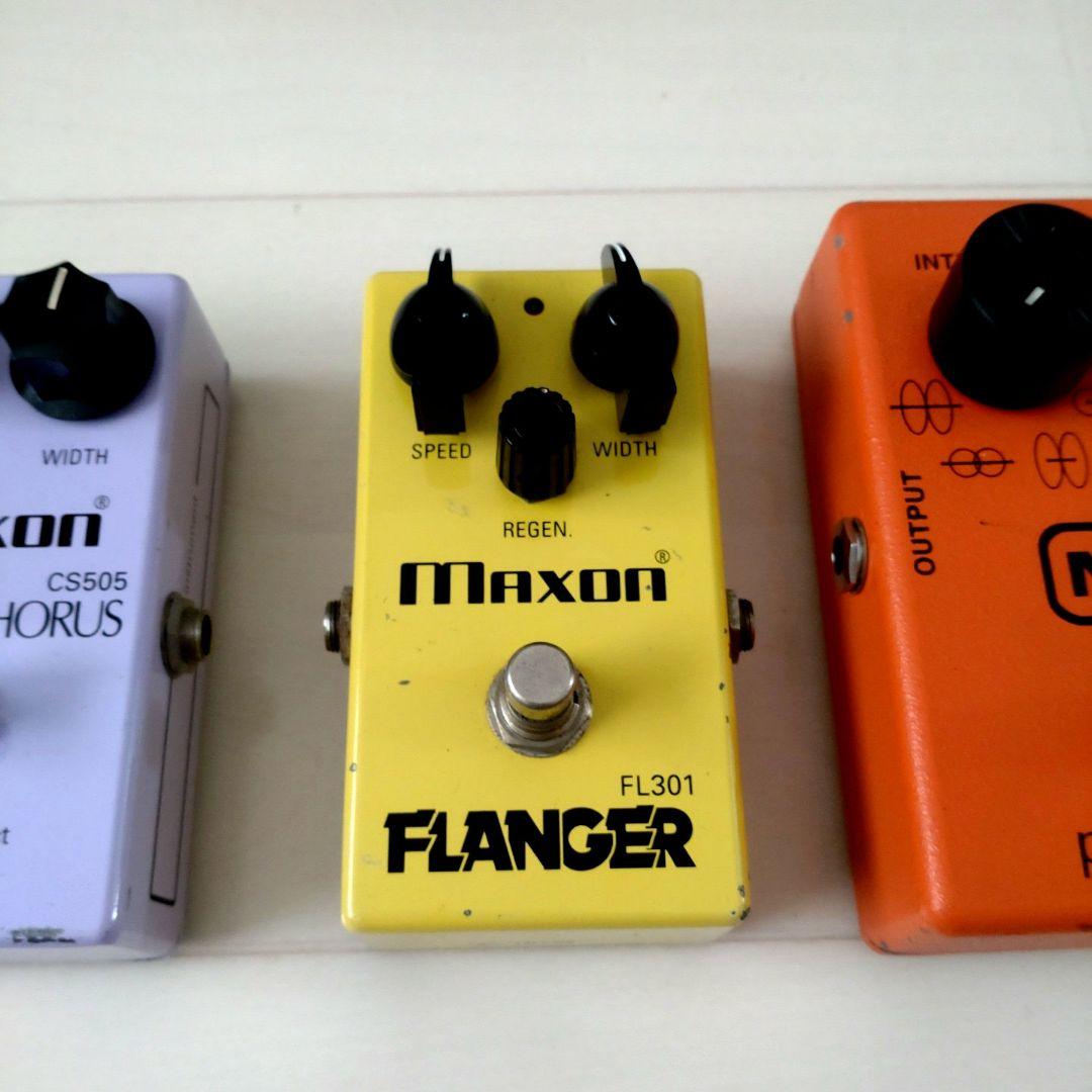 ギター Maxon CS505 Maxon FL301 MXR Phase 100