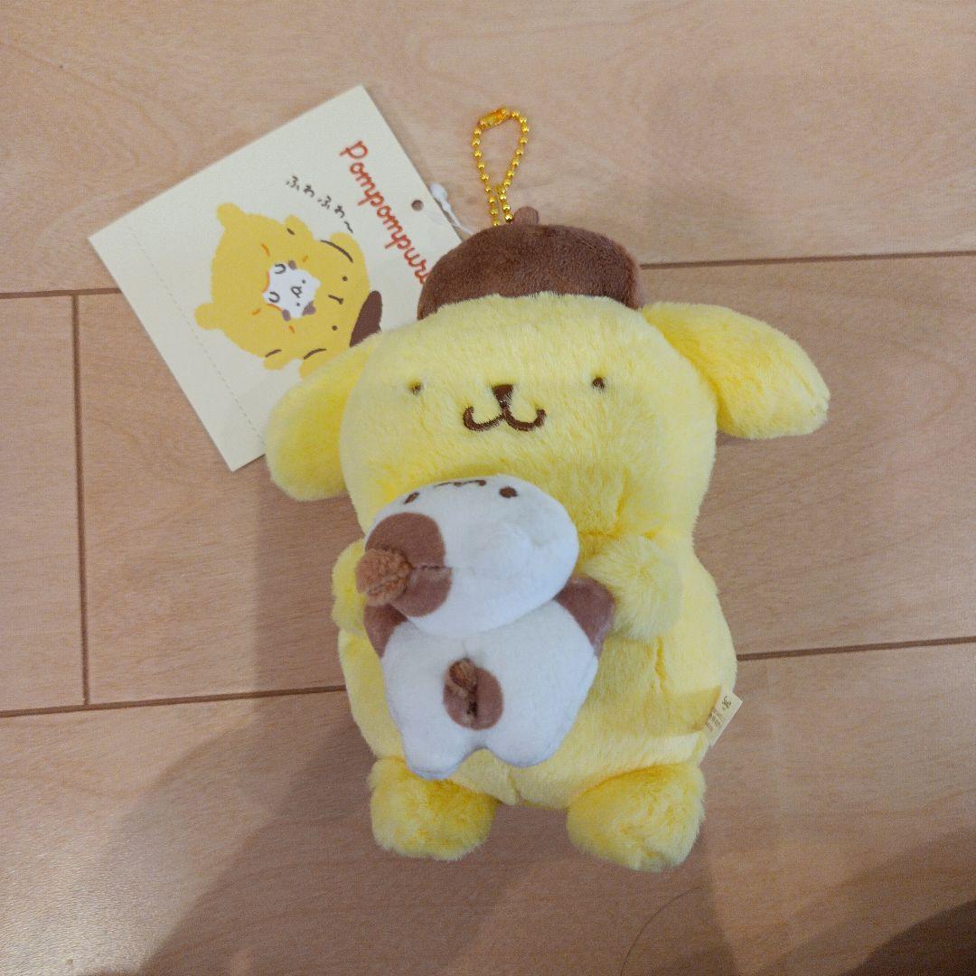 ポムポムプリン ぬいぐるみ 大小セット
