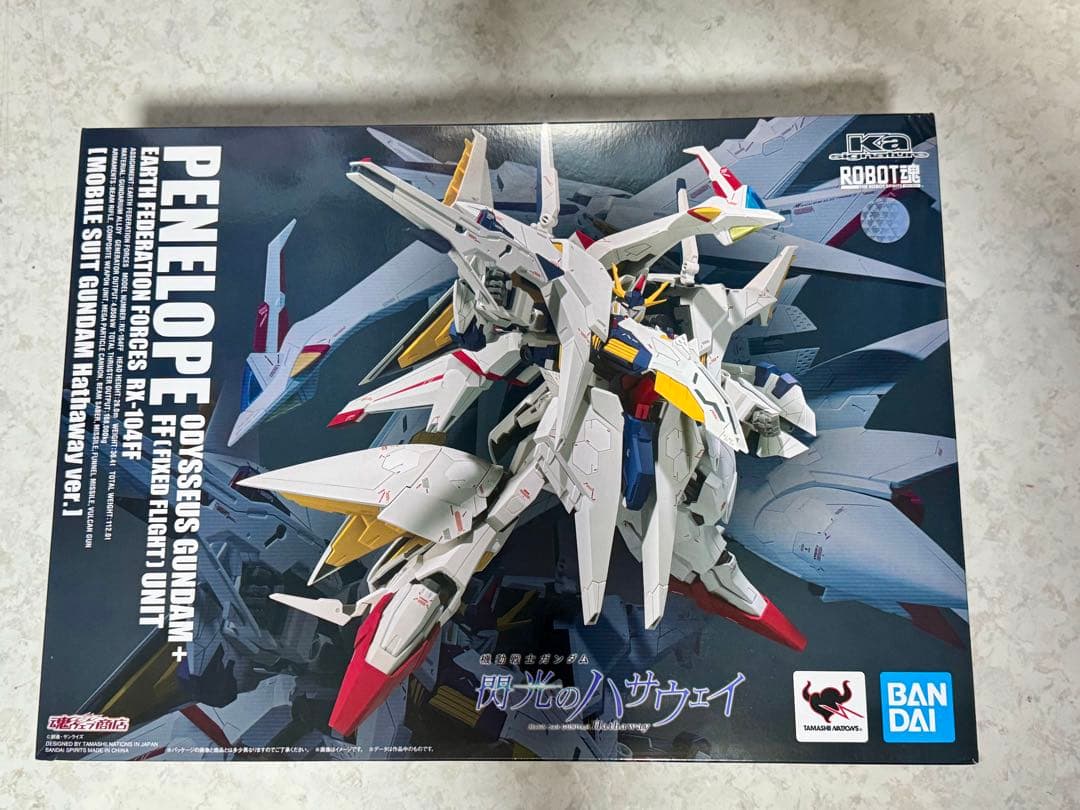 ROBOT魂Ξガンダム　ペーネロペー　閃光のハサウェイVer.セット