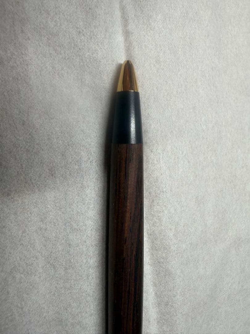 野原工芸　シタン　シャープペンシル　固定式先金付き　ゴールド