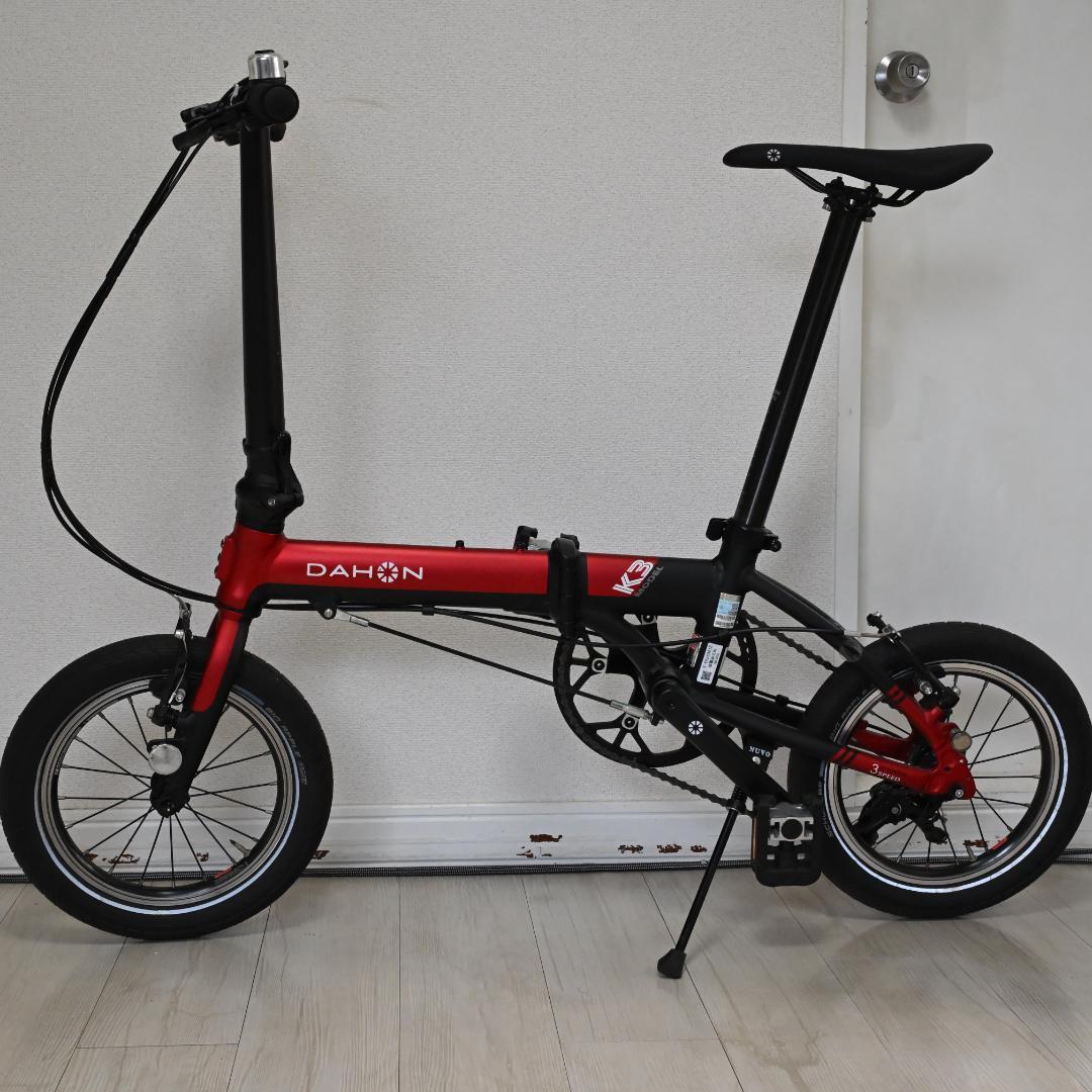 DAHON K3 折りたたみ自転車 レッド