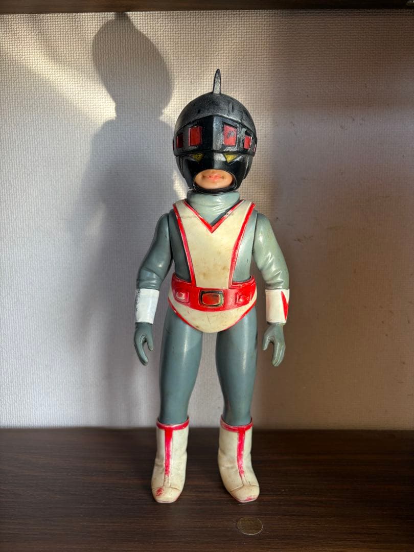 バンダイ TBS シルバー仮面　ソフビ　フィギュア