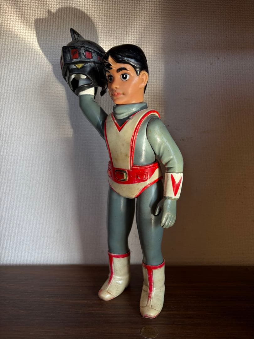 バンダイ TBS シルバー仮面　ソフビ　フィギュア