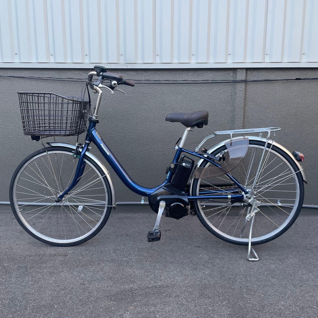 パナソニック電動アシスト自転車26インチ 12Ah ブルー