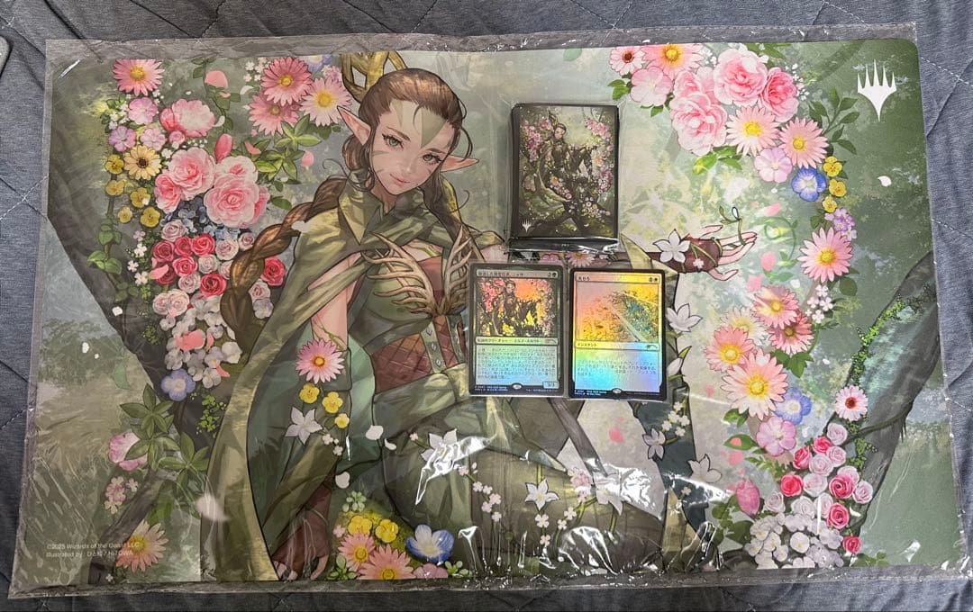 復活した精霊信者、ニッサ　セット　mtg
