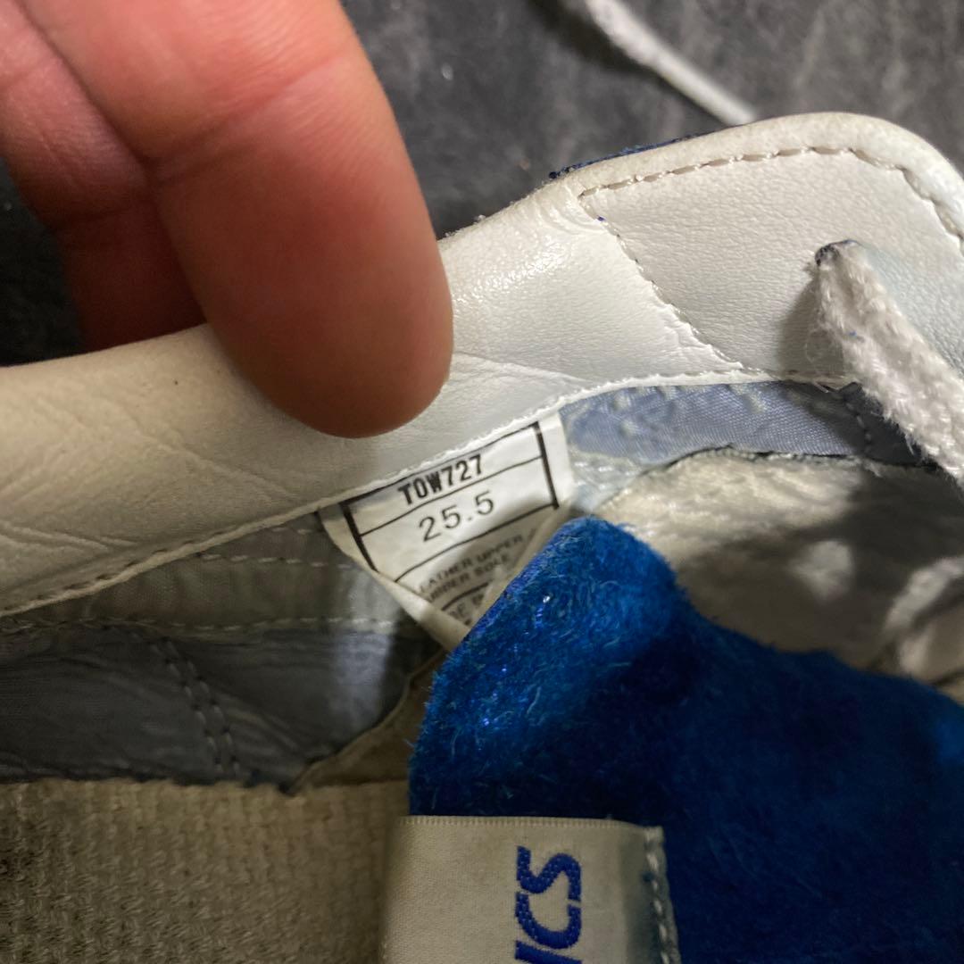 ASICS ウエイトリフティングシューズ25.5cm 青