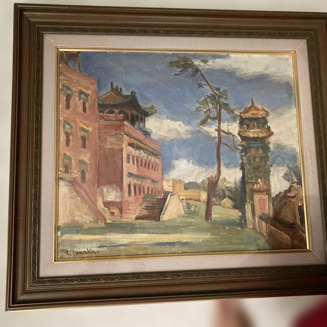 田中繁吉？10号　中国風景？