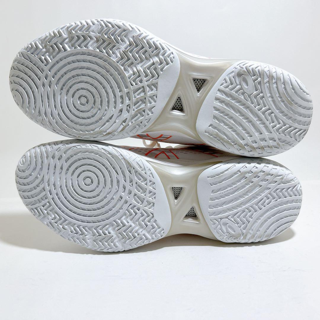 新品未使用☆アシックス ゲルフープ V14 バッシュ ホワイト 白 28.5cm