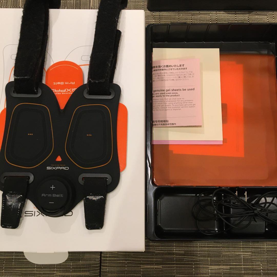 正規品　シックスパッド　セット　ベルト、アーム、レッグ  シート