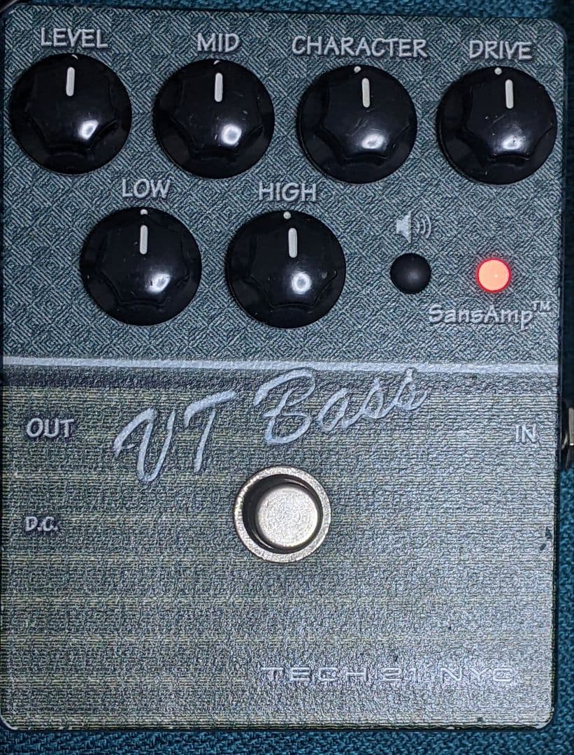 TECH21 VT Bass ベース プリアンプ sansamp