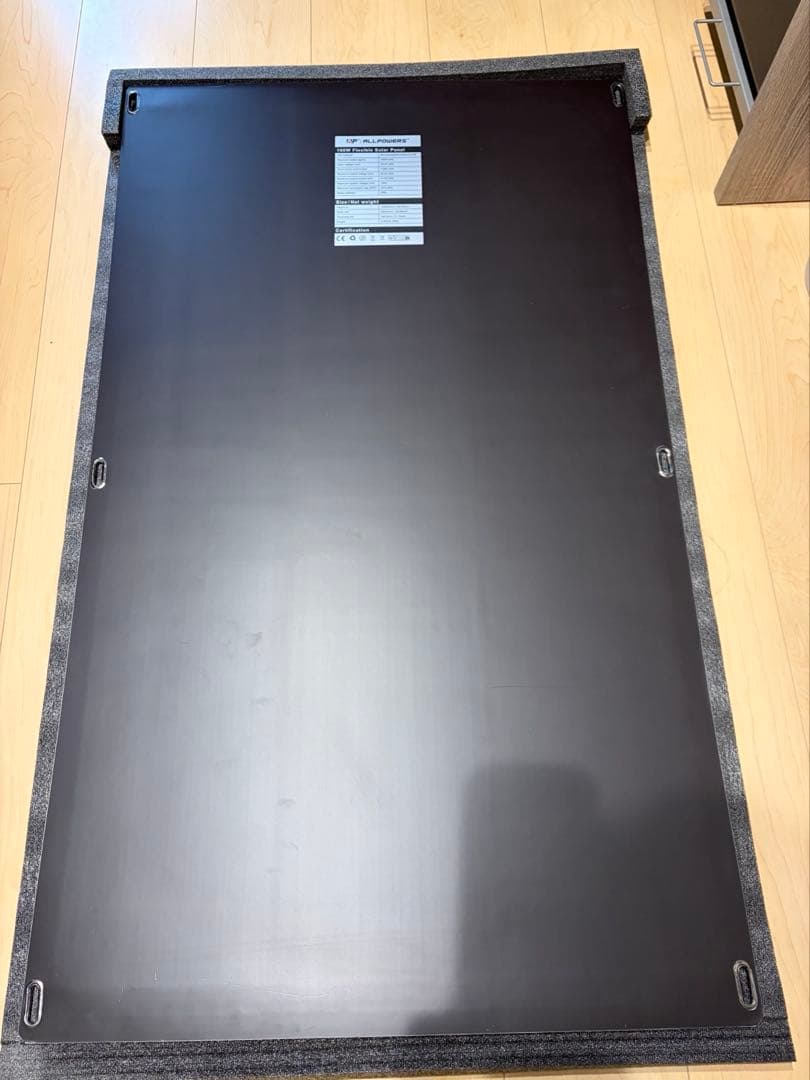 【セール中！未使用品】ALLPOWERS SF100 ソーラーパネル 100W