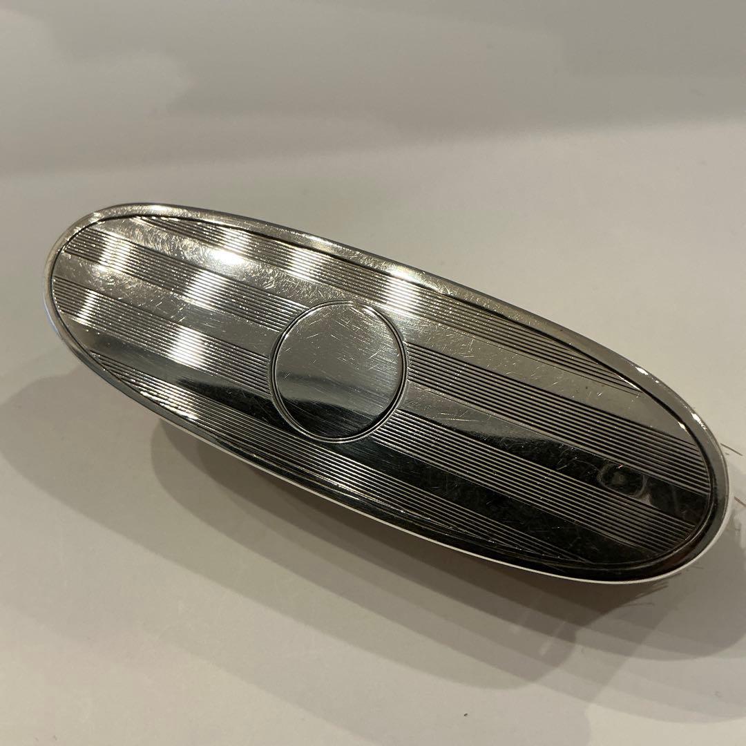 英国製 純銀 シルバー ヘッド アンティーク ブラシ