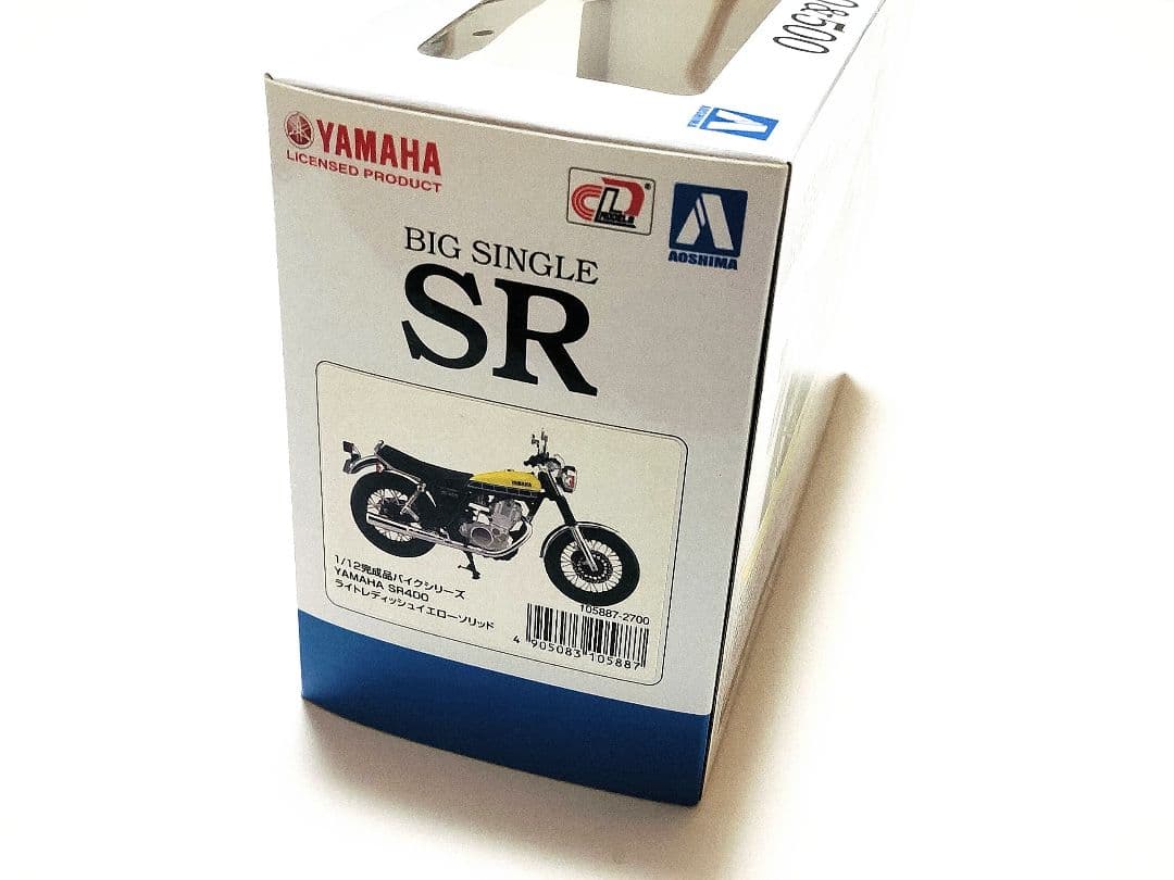 i*y様 YAMAHA SR400&500 1/12 完成品 ダイキャストモデル