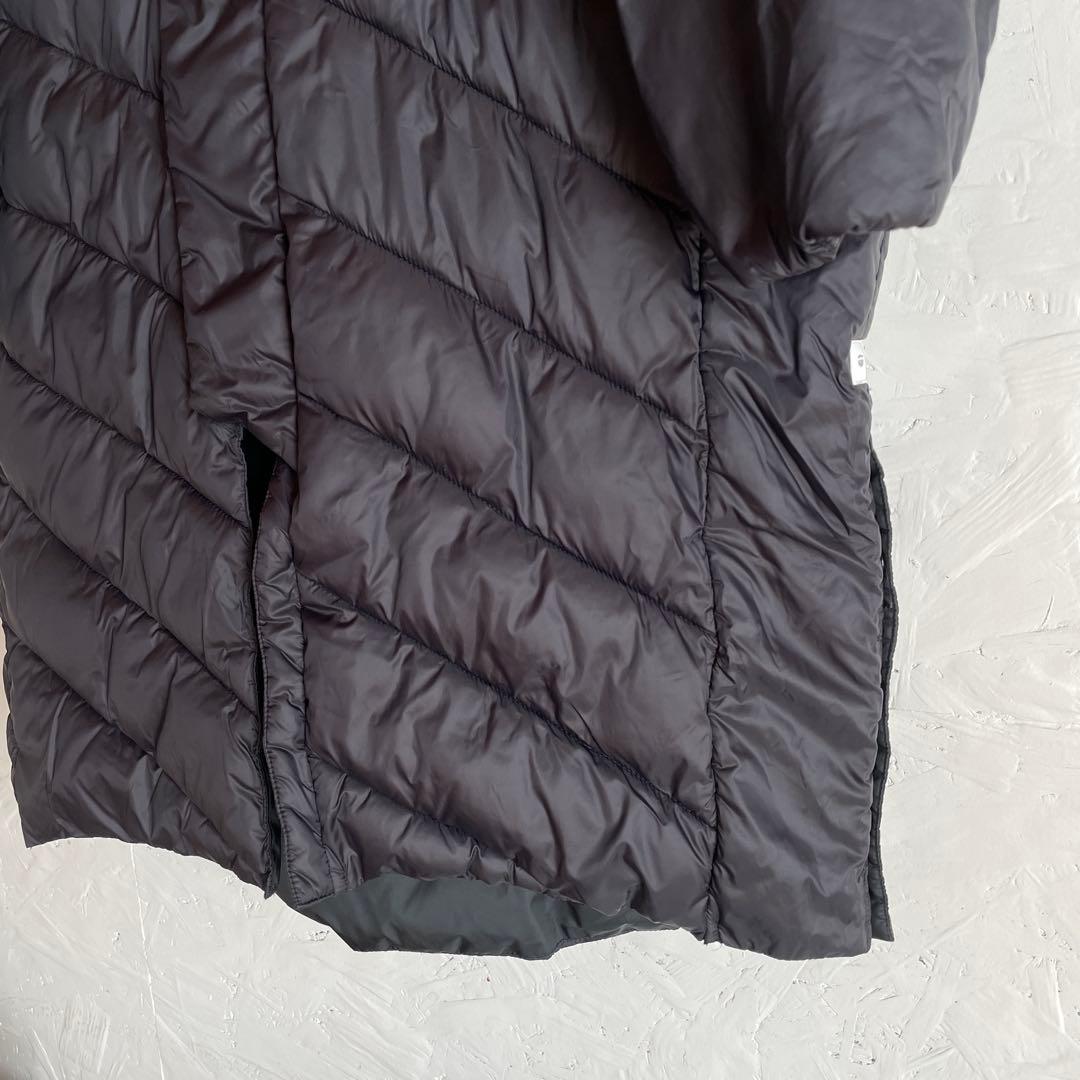 ゴルフウェア【TaylorMade】インサレーションコート　中綿ロングコート　黒