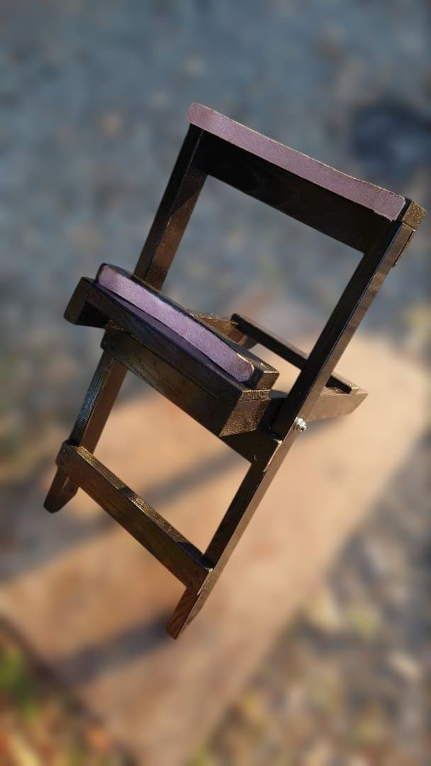 和太鼓用木製スタンド 黒、斜め台