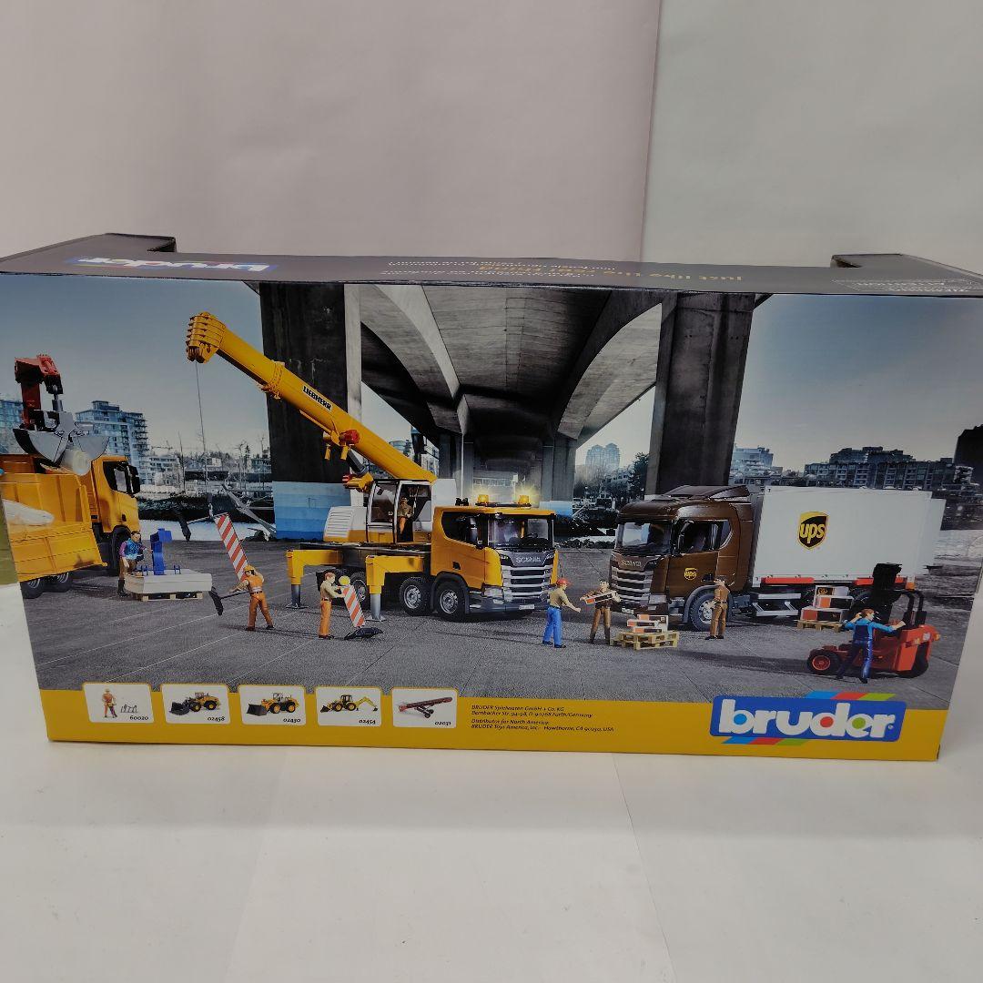 ブルーダーSCANIA作業トラック