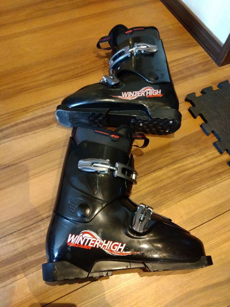 程度良好❗️KAZAMA 男女兼用/スキーセット・メンテ・WAX済み✔