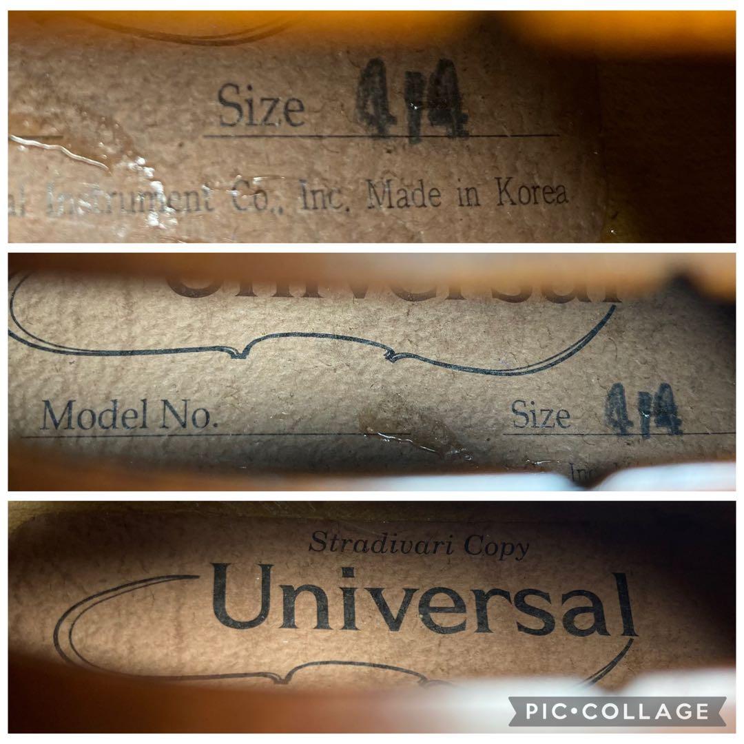 UNIVERSAL バイオリン 4/4 フルサイズ ケース付き