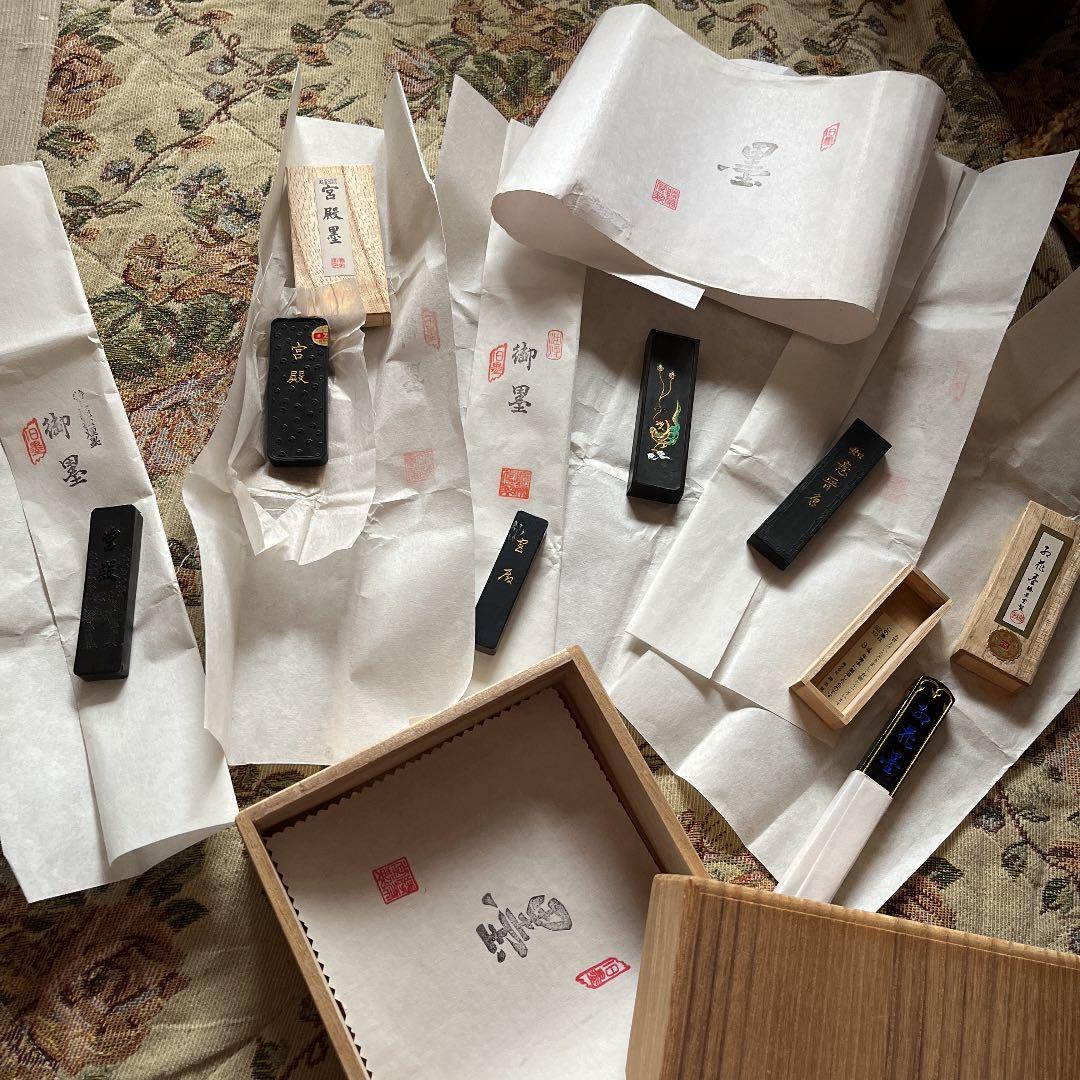 古墨　6本セット　未使用