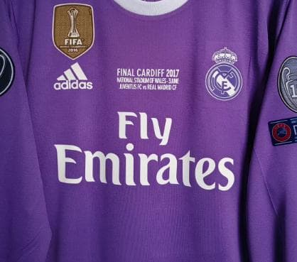 16/17 レアル・マドリード アウェイ 14番 カゼミーロ 長袖 ユニフォーム