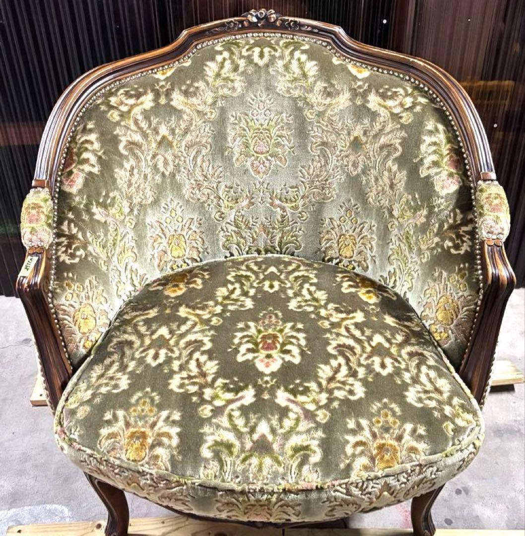 N2268 ドマーニ ルイXV 1人掛けソファ シングルソファ