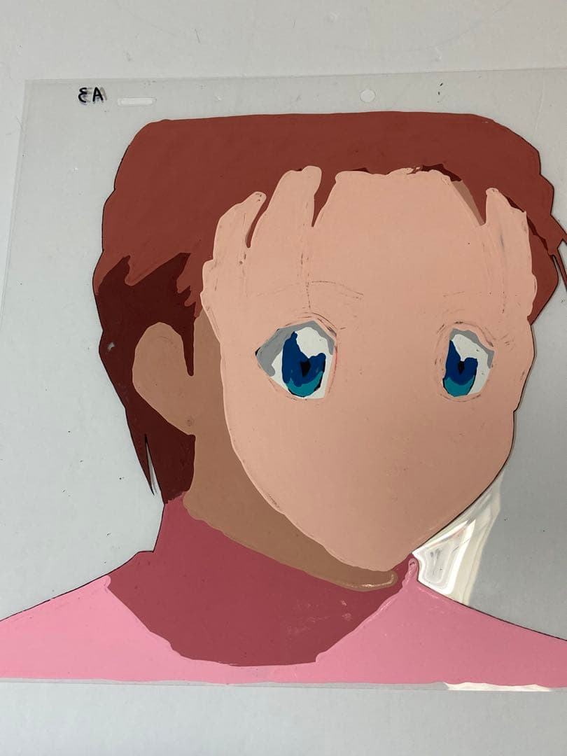 c８０　中判ハンターハンターセル画【ミト】動画.背景画付き