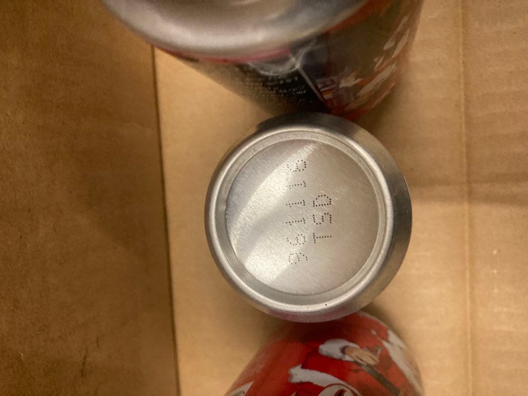 （あ002）コカコーラ　サンタ　空き缶