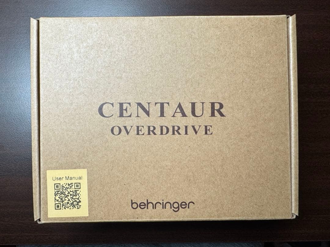 Behringer Centaur ケンタウロス Overdrive 本体未開封