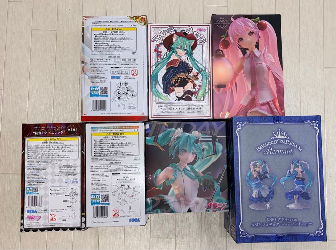 初音ミク フィギュアセット 7体 未開封　03