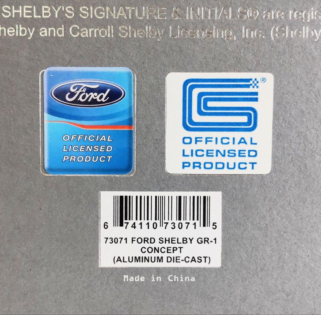 AUTOART オートアート ふ　シェルビー GR-1　コンセプト　アルミニウム