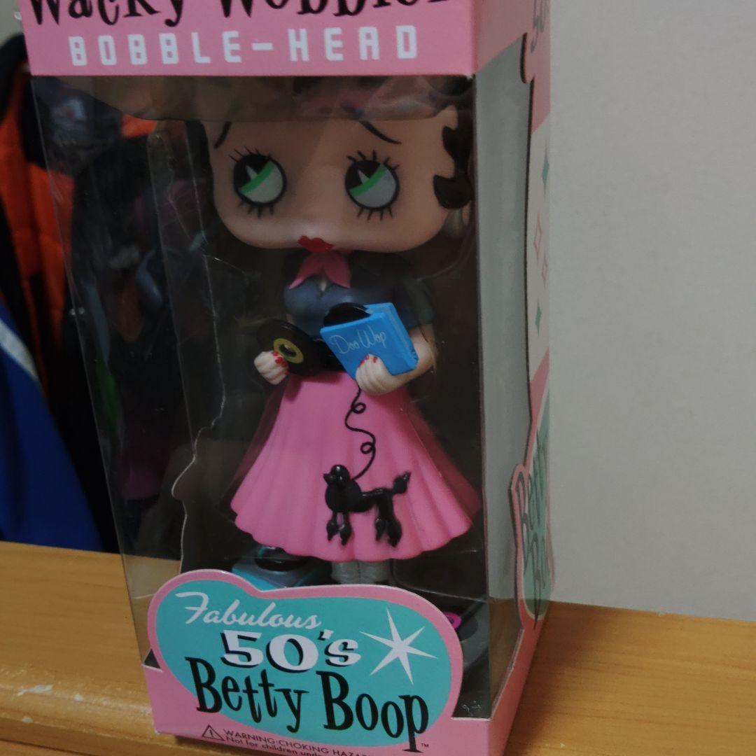 新品未開封　首振り人形　ベティ・ブープ　50‘s ロカビリー　FUNKO
