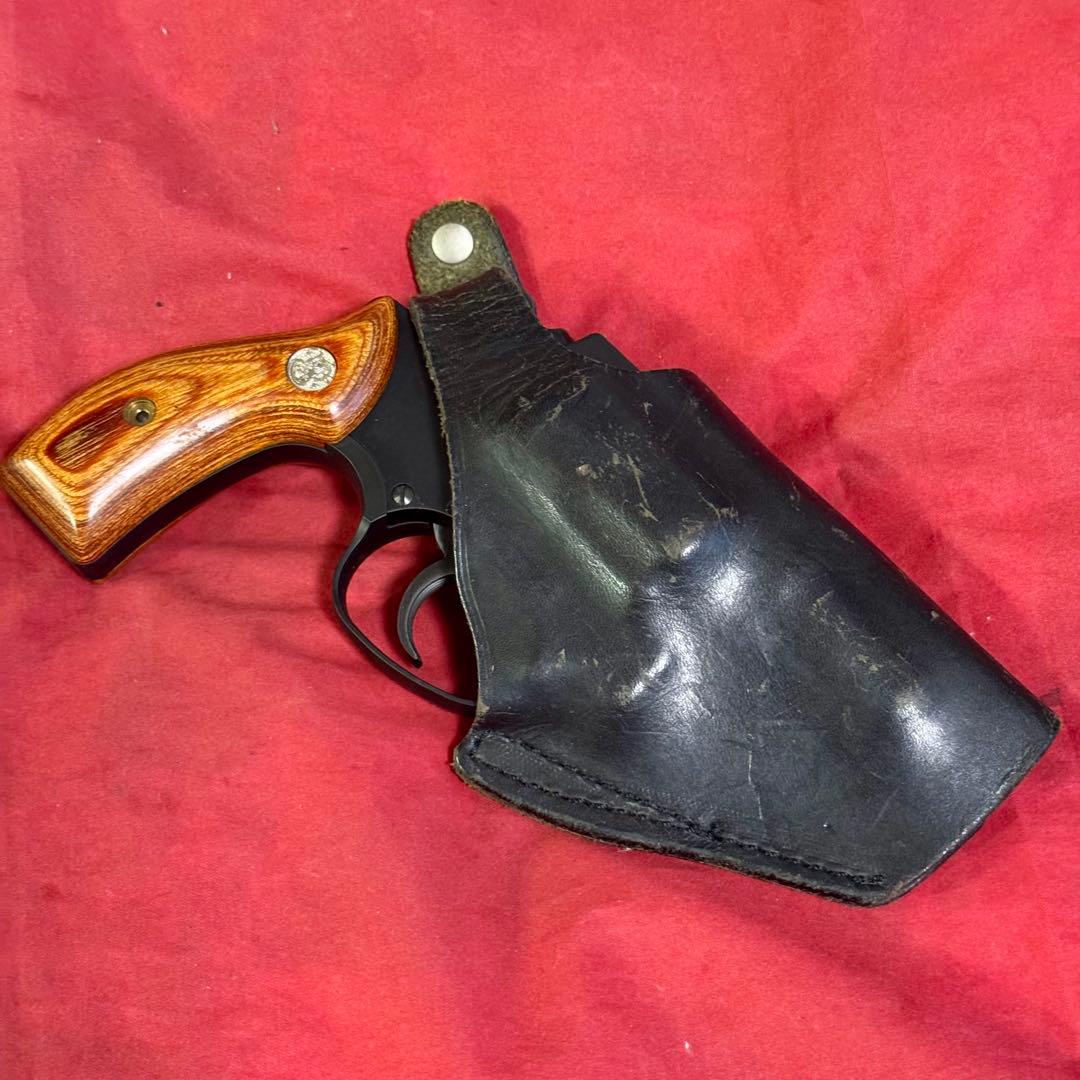 整備済 SHOOTER レザー ヒップ ホルスター 右利き用