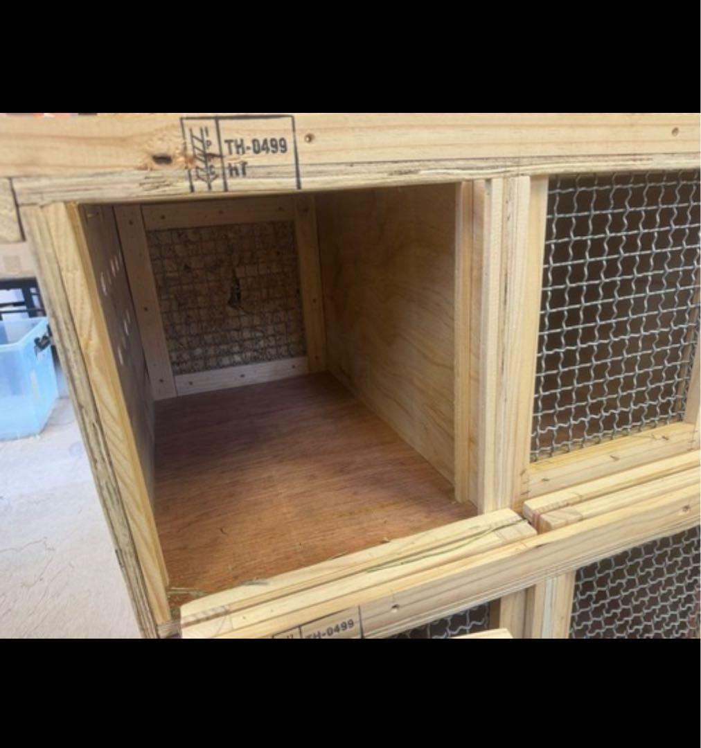 齧歯類用　海外動物輸送用クレート（うさぎの国際輸送適応キャリー）※着払い品