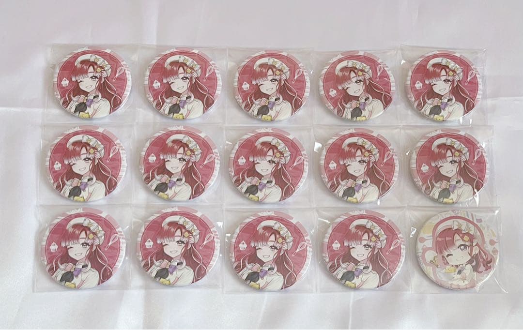 早乙女ベリー 缶バッジ