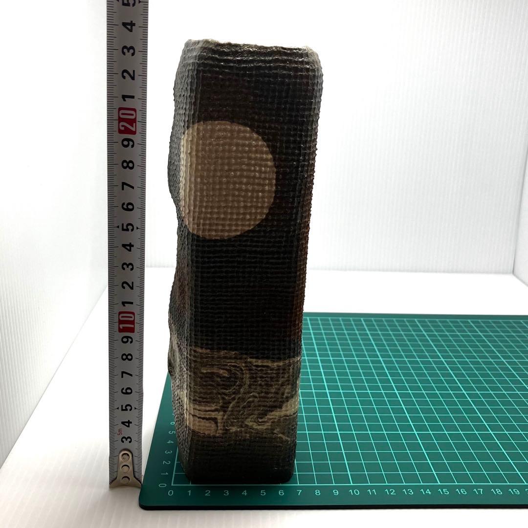 未使用 希少 越前 清水窯 花入 花瓶 伝統工芸 福井 木箱 説明書付き