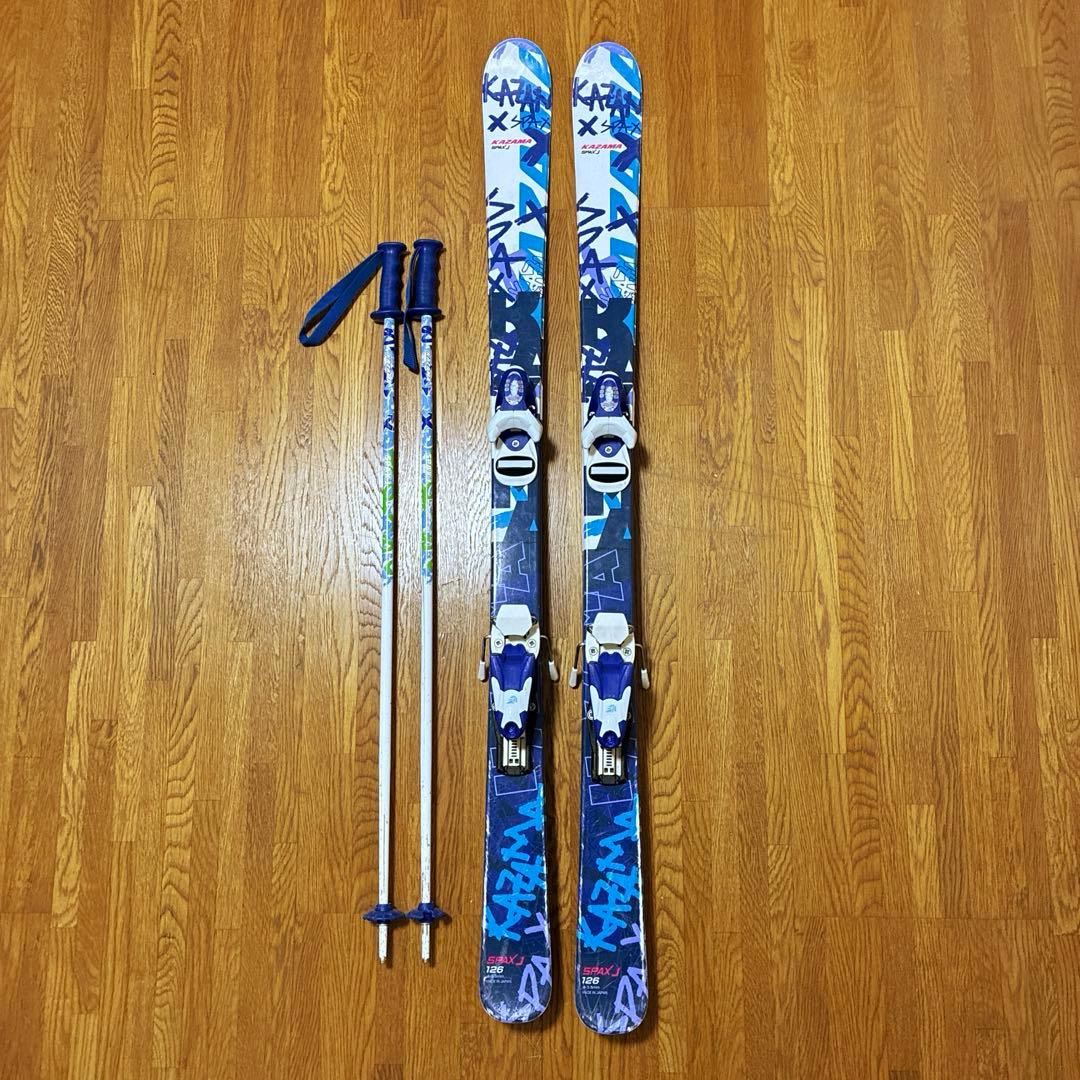 ジュニア用スキーセット126/90/24.5cm