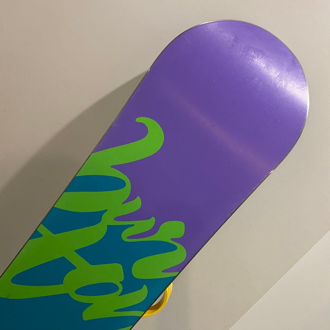 Burton スノーボード 144cm イエロー