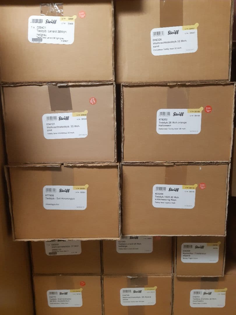 シュタイフ テディベア『クリスマスベア 2017』約32㎝