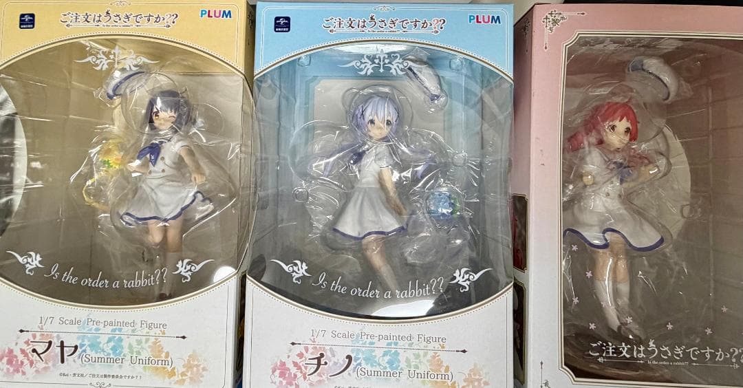 ごちうさ　チマメ隊　チノ　マヤ　メグ　Summer Uniform フィギュア