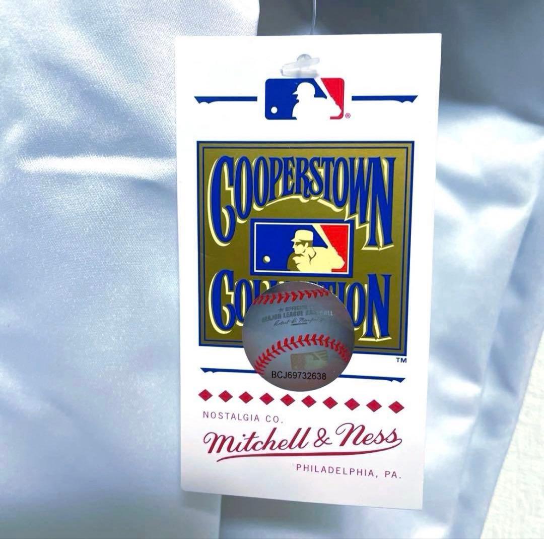 ドジャース スタジャン　ミッチェル＆ネス Dodgers L (XL相当) 白