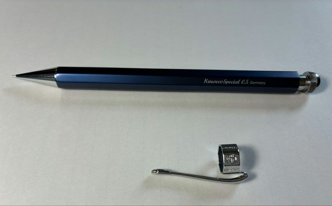 カヴェコスペシャル　ブルー　0.5　クリップ付き　シャープペンシル